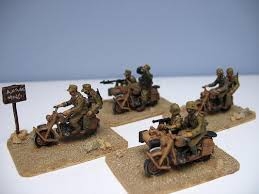 German Motorcycles World War II Kits and landscapes