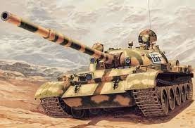 ITALERI plastic kit tank T62 (cement and paints not included) Kits and landscapes