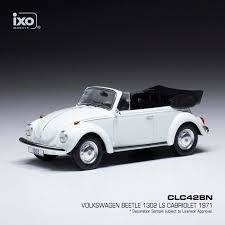 IXO Volkswagen coccinelle 1302LS 1971 blanc Voitures