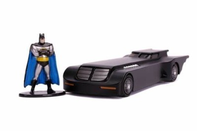 JADA diecast car 1/32  DC comics Animated BATMOBILE w/BATMAN figure Diecast models