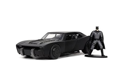 JADA DC-Batmobile The Batman noire 2022 Véhicules miniatures