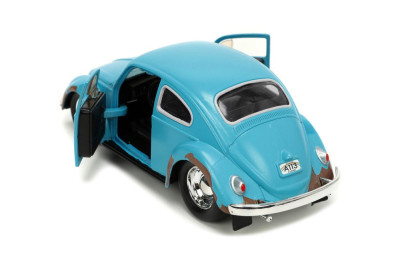 JADA 1/32 Volkswagen coccinelle w /STICH figure blue 1959 Véhicules miniatures