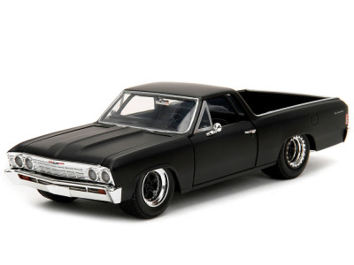 JADA 1/24 CHEVROLET EL CAMINO Black 1967 FAST & FURIOUS By Heroes / Collections