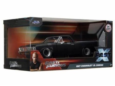 JADA 1/24 CHEVROLET EL CAMINO Black 1967 FAST & FURIOUS Nouveautés