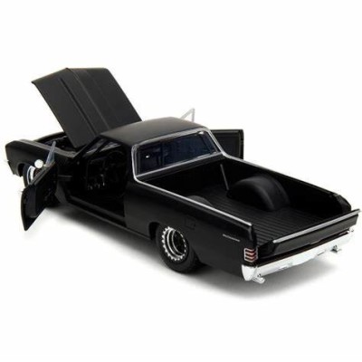 JADA 1/24 CHEVROLET EL CAMINO Black 1967 FAST & FURIOUS Cars