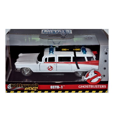 JADA 1/24 CADILLAC GHOSTBUSTERS ECTO-1 white 1959 Duty