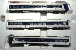 coffret d'automoteur ÖBB 4020 247 HE (3 pieces)(with advertising) epoche V Locomotives and railcars