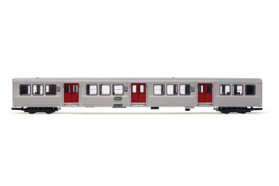 JOUEF SNCF RIB 70 add coach original late livery red acces doors period IV/V HO scale