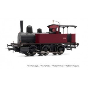 JOUEF steam locomotive 030T  orange/black livery period III (analogic 2 rails DC) Locomotives and railcars