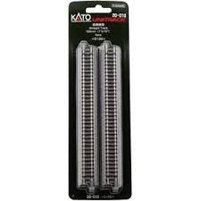 KATO blister de 4 rails droits 186mm Trains