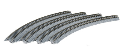 KATO set de 4 rails courbes R282 45° Trains