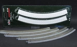 KATO set de 4 rails courbes R315 / 45° Rails et aiguillages
