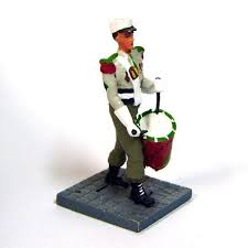 CBG MHk legionnaire défilant avec tambour Figurines Plombs