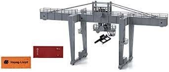 LIMA  Container crane with 2 containers Trains