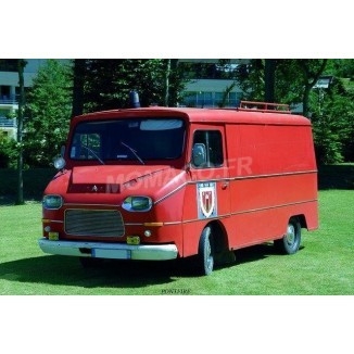 LUTIL Citroen HY Heuliez pompiers 1970 Pompiers