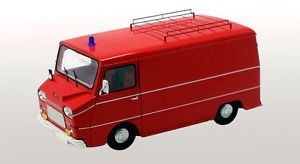 LUTIL Citroen HY Heuliez pompiers 1970 Diecast models