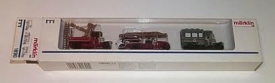 MÄRKLIN set of 3 fire engine 1900 (diecast) Trains
