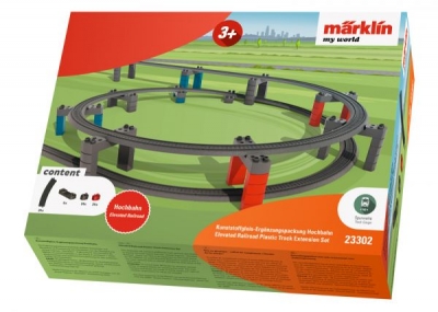 MARKLIN MYWORLD set de rails de complément pour réseau de train aérien  (à partir de 3 ans) Echelle HO