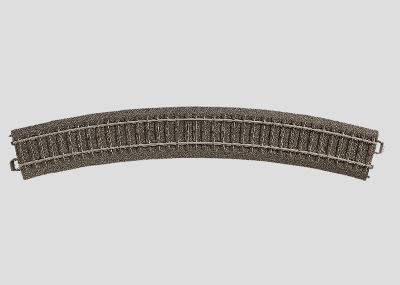 Rail courbe R3=515mm 30°MÄRKLIN voie C Track and track accessories