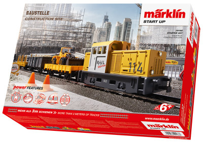 MARKLIN coffret de train de travaux Echelle HO