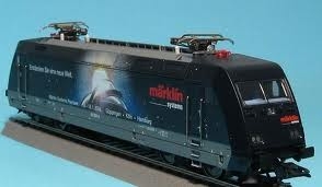 MÄRKLIN Coffret prestige avec boite vitrine Locomotive BB BR101 DB 