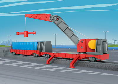 MARKLIN MYWORLD set de complément avec grue pour MÄRKLIN MY WORLD (dès 3 ans) Trains