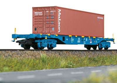 MARKLIN Wagon Sgnss porte conteneur (avec conteneur Matson) (3 rails ) DB ep VI Wagons