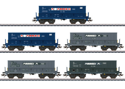 MARKLIN coffret de 5 wagons Minéraliers type Fal 