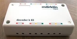 Decoder k 83 receiver module for 4 turnouts or signals MARKLIN digital HO scale