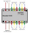 Decoder k 83 receiver module for 4 turnouts or signals MARKLIN digital Trains