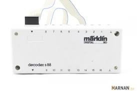 Decoder S 88 to connect tracks controll MARKLIN Digital HO scale