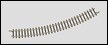 MARKLIN Z Rail courbe rayon 220mm 30° Track and track accessories