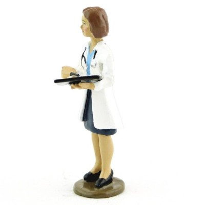 CBG  Médecin (femme) en coffret de présentation Figurines Plombs