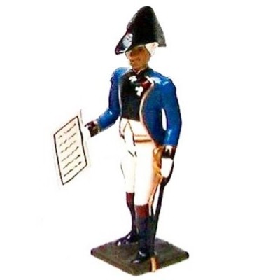 CBG figurine en plomb service de santé médecin grande tenue  (empire) Military