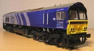 MEHANO locomotive diesel CC Class 66 ERS Railways(Marklin compatible 3 rails AC) Trains