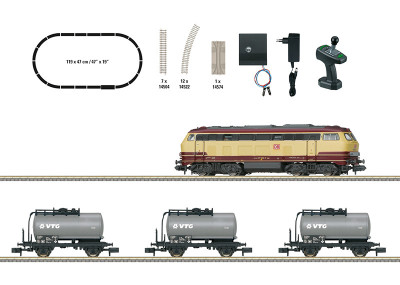 MINITRIX set of freight train model scale N digital DB ep V Sets