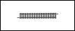 MINITRIX Rail droit longueur 104,2mm Rails et aiguillages
