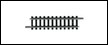 MINITRIX Rail droit longueur 54,2mm Trains