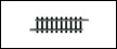 MINITRIX Rail droit longueur 50mm Rails et aiguillages