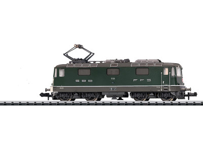 MINITRIX Electric locomotive Re 4/4 II green SBB-CFF ep IV (digital sound DCC ) N scale
