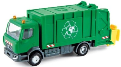 NOREV camion poubelle Renault Trucks D21 (gamme plastigam) avec conteneur Camions