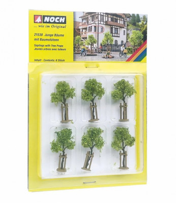 NOCH set de jeunes arbres avec tuteur Accessoires