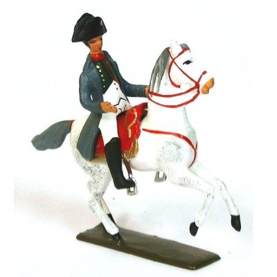CBG MIGNOT Figurines en plomb Napoléon 1er (1769-1821) sur cheval cabré Metals figures and soldiers
