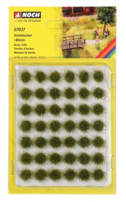 NOCH grass tufts (hight 6mm / 42 pieces) Decorations and landscapes