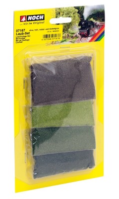Noch set of folliages (4 colors) do your trees yourself Kits and landscapes