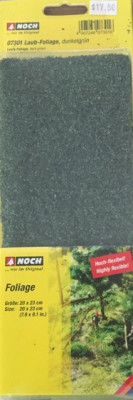 NOCH plaque souple de foliage de feuilles (70g) vert foncé Accessories