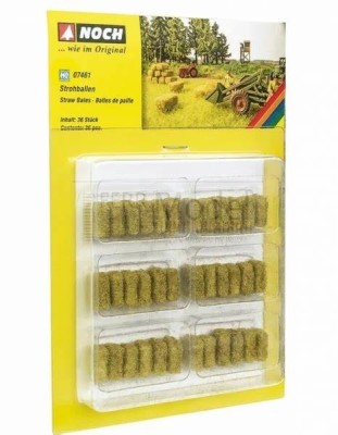 NOCH set de balles de paille (36 pieces) Decors et diorama