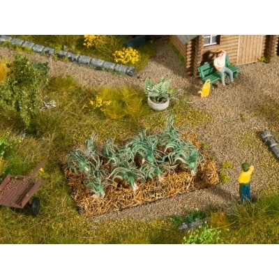 NOCH set de 16 plants de poireaux Decors et diorama