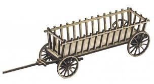 NOCH Hay cart HO scale