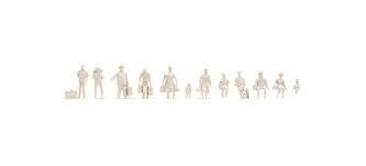 NOCH figurines pour maquette d'architecture au 1/100 